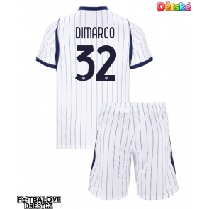 Inter Milan Federico Dimarco #32 Dětské Venkovní dres komplet 2026-27 Krátký Rukáv (+ trenýrky)